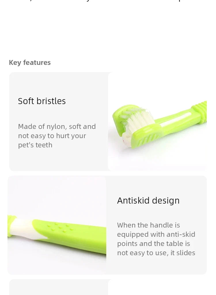 Pet Toothbrush - Multi-Angle Dental Care