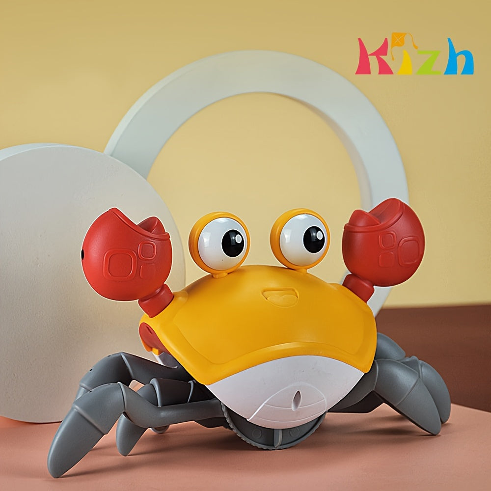 Crawling Crab Toy with Obstacle Sensor