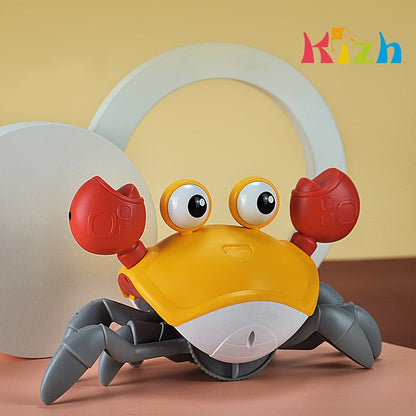 Crawling Crab Toy with Obstacle Sensor