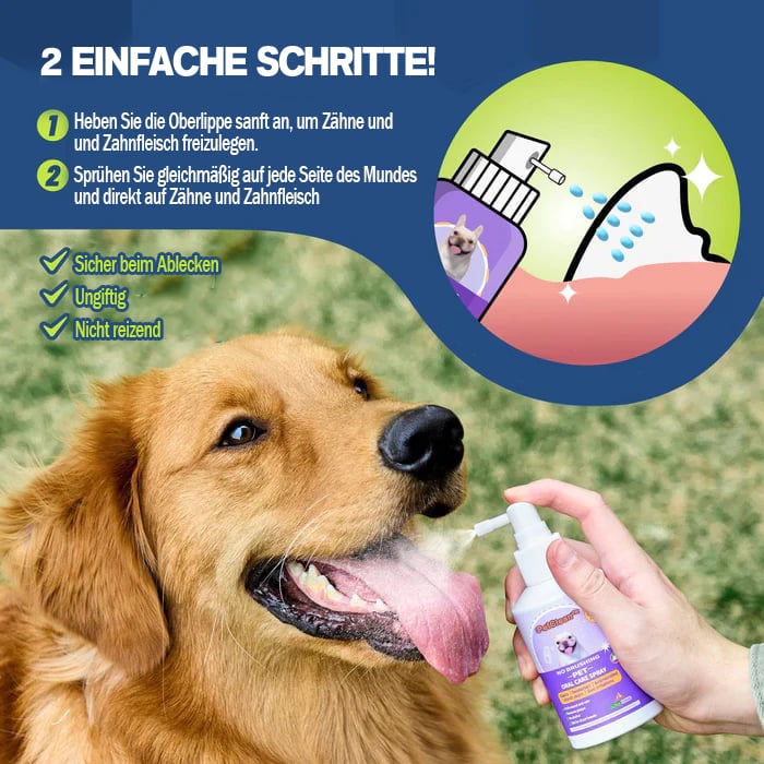 Dog & Cat Tooth Cleaning Spray - Dental Care