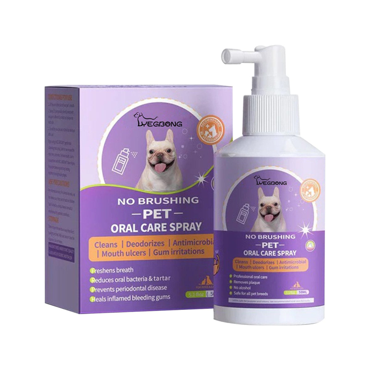 Dog & Cat Tooth Cleaning Spray - Dental Care