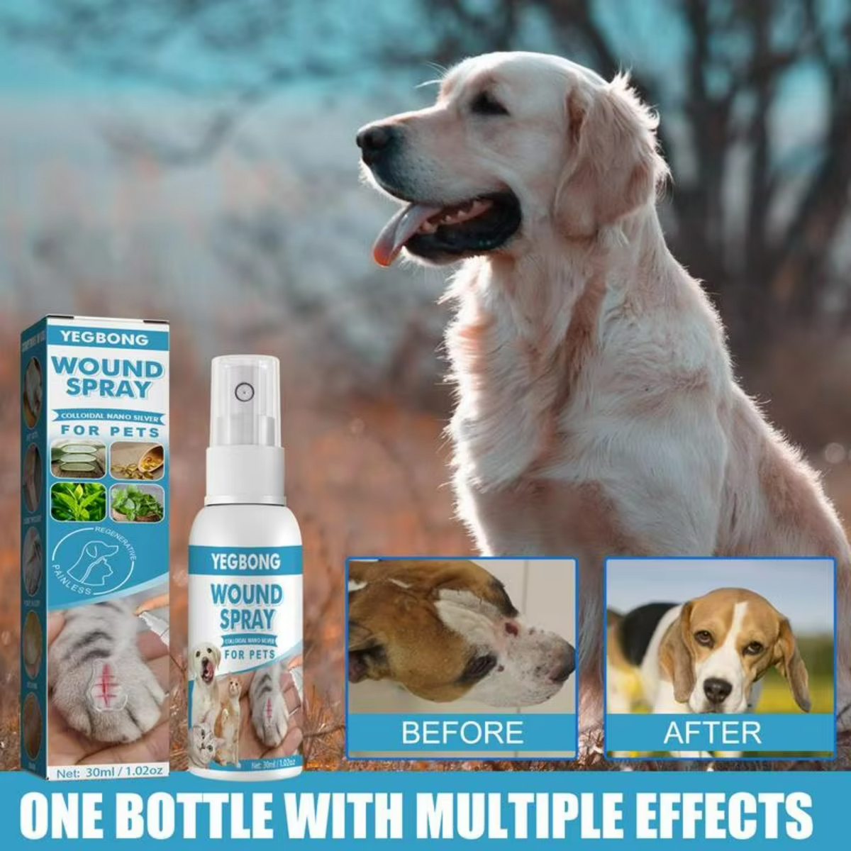 30ml Pet Skin Care Spray