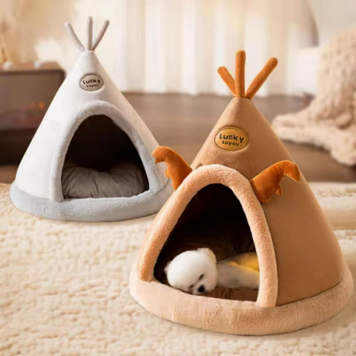 Warm Pet Tent House - Winter Bed