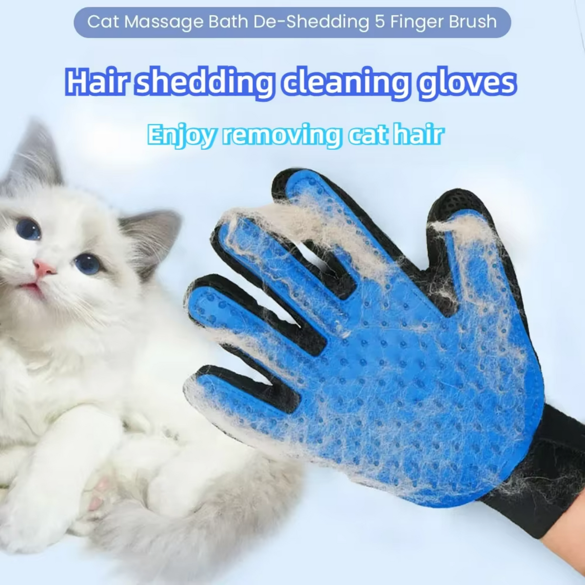 Pet Grooming Gloves - Hair Removal