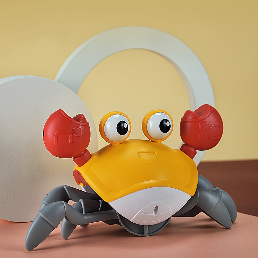 Crawling Crab Toy with Obstacle Sensor