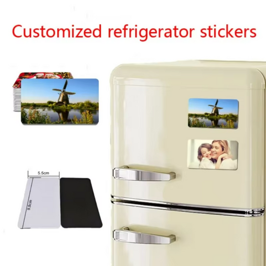 Sublimation Fridge Magnet Blanks - DIY Set