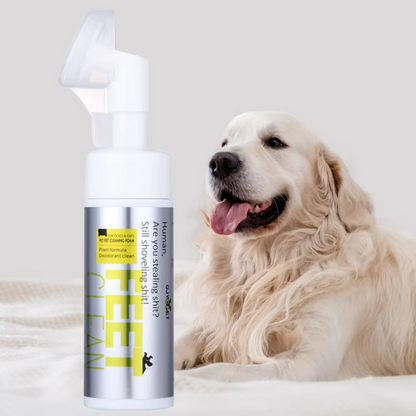 Pet Paw Cleaner Foam - No-Wash Silicone Brush