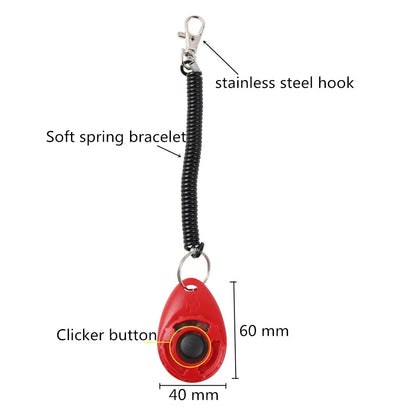 Pet Training Clicker with Wrist Strap