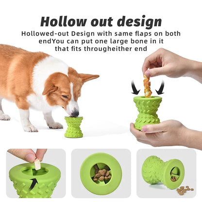 Food Dispensing Dog Toy - Treat Leaking Chew Toy