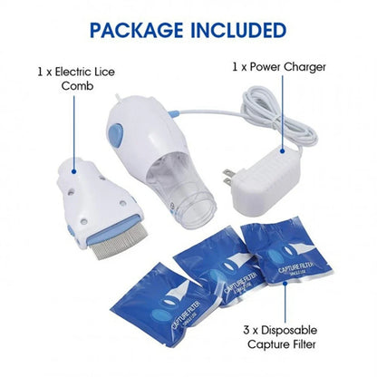 Electric Lice & Flea Removal Comb for Pets
