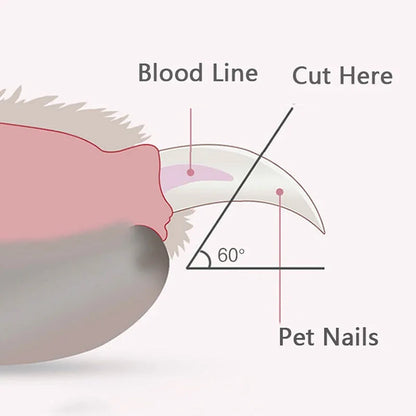 LED Pet Nail Clippers - Professional Grooming Tool