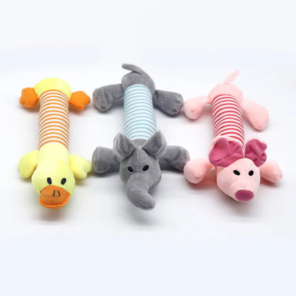Plush Squeaky Dog Toy - Soft Chew Toy