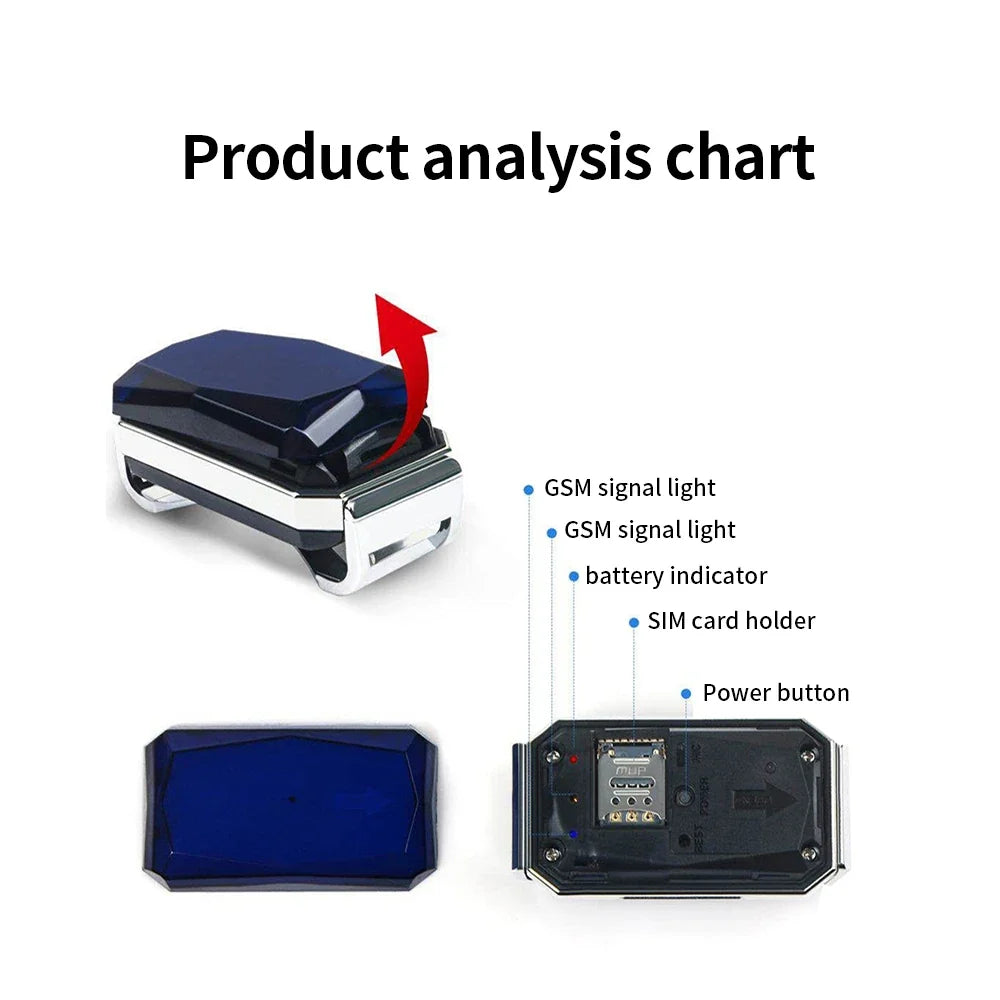 Multifunctional Pet Smart GPS Tracker G12