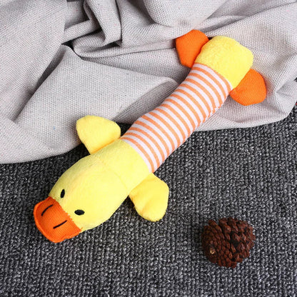 Plush Squeaky Dog Toy - Soft Chew Toy