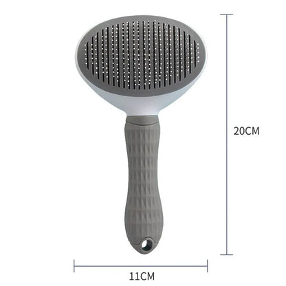 Dog & Cat Hair Removal Brush - Grooming Comb
