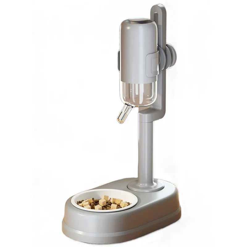 Automatic Pet Feeder & Water Dispenser Bowl