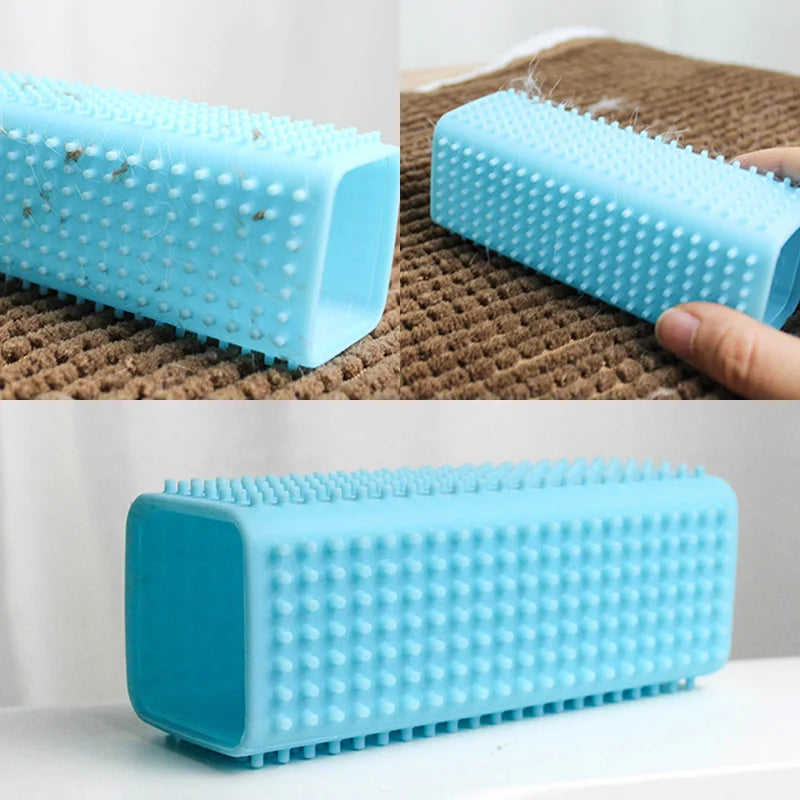 Silicone Pet Bath Massage Brush - Grooming Tool