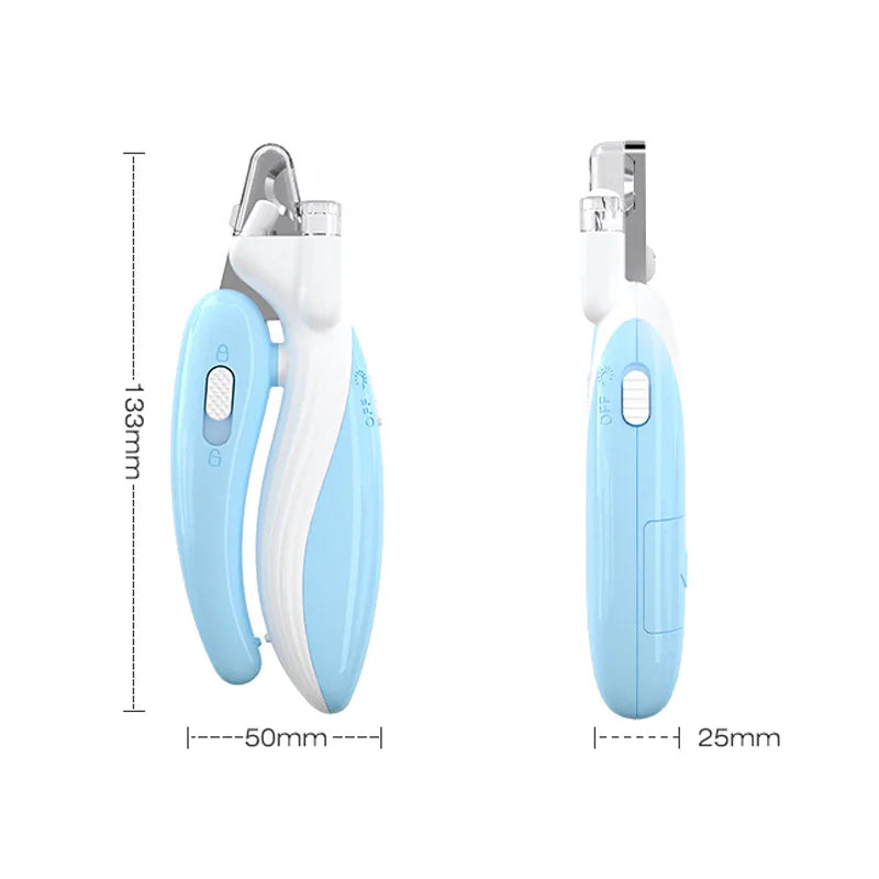 LED Pet Nail Clippers - Professional Grooming Tool