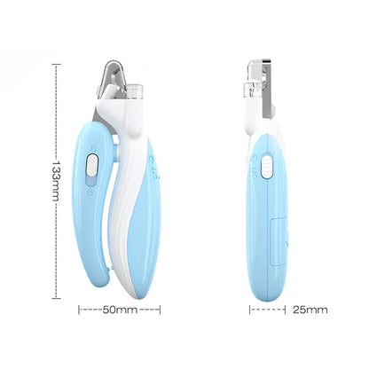 LED Pet Nail Clippers - Professional Grooming Tool