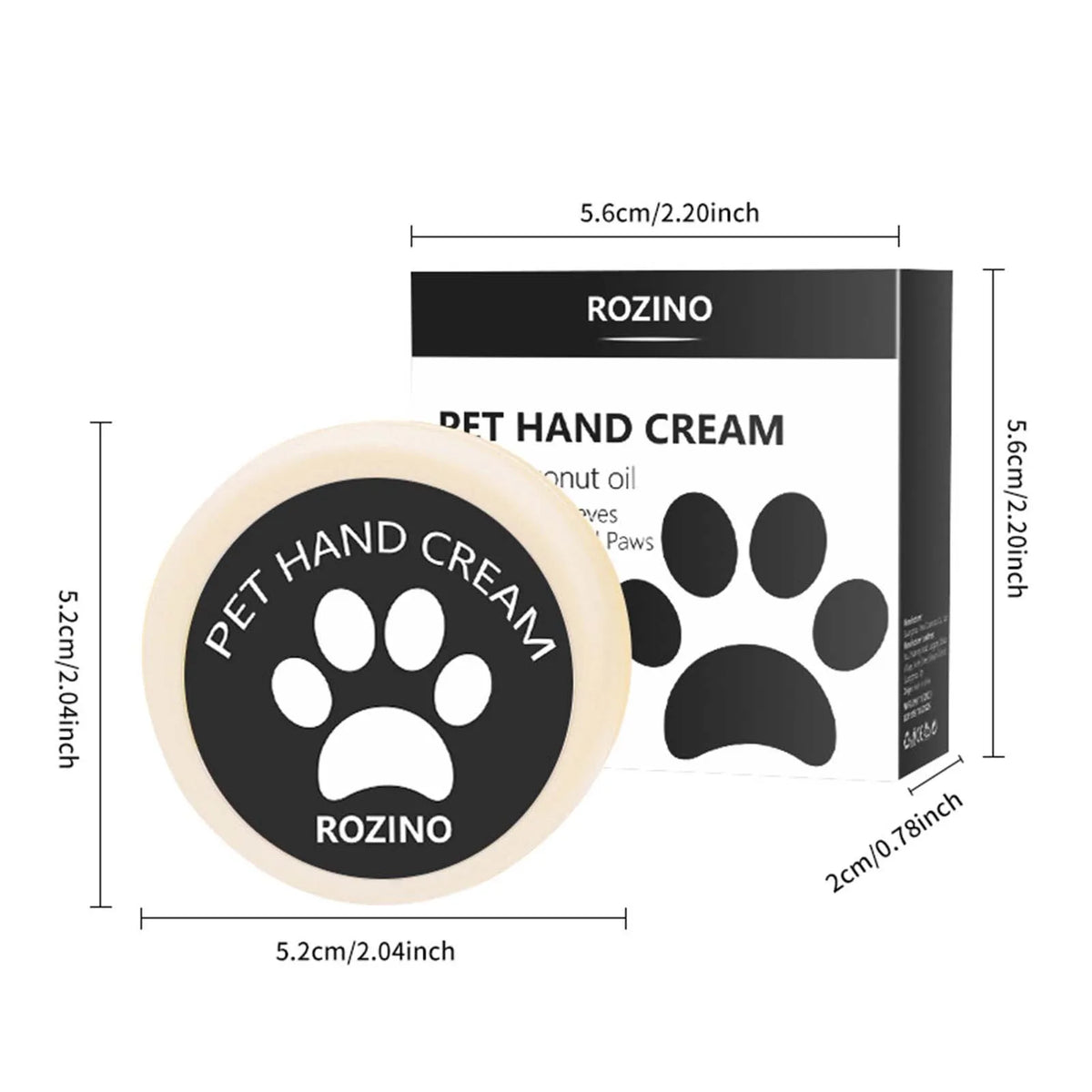 Dog Paw Balm - Moisturizing Winter Paw Cream