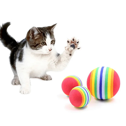 Interactive Cat Chew Ball - Teeth Cleaning Toy