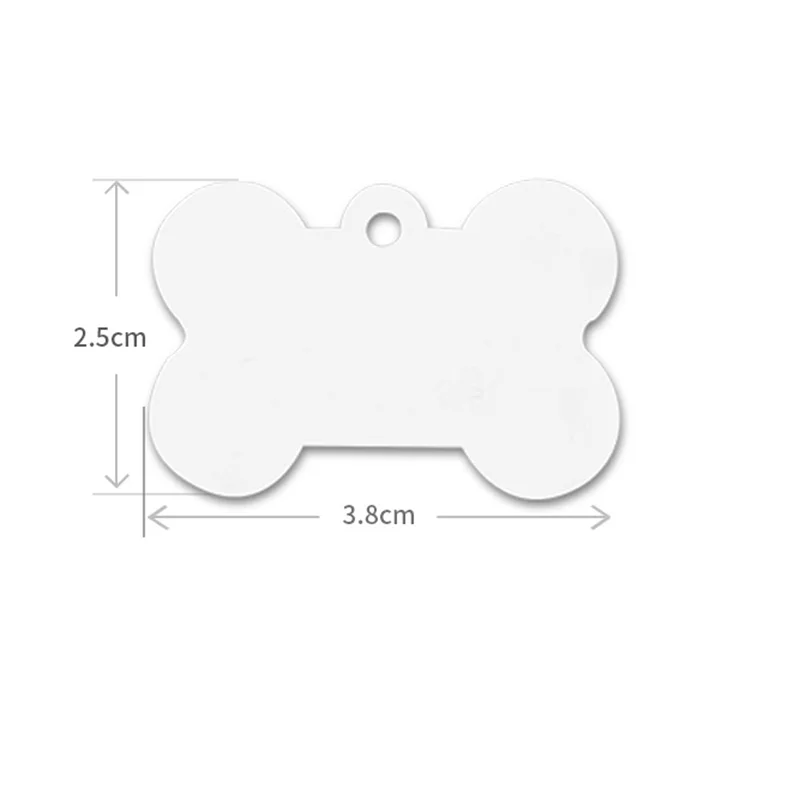 Sublimation Blank Dog Tags - Aluminum ID Tags
