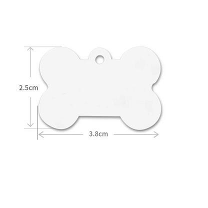 Sublimation Blank Dog Tags - Aluminum ID Tags
