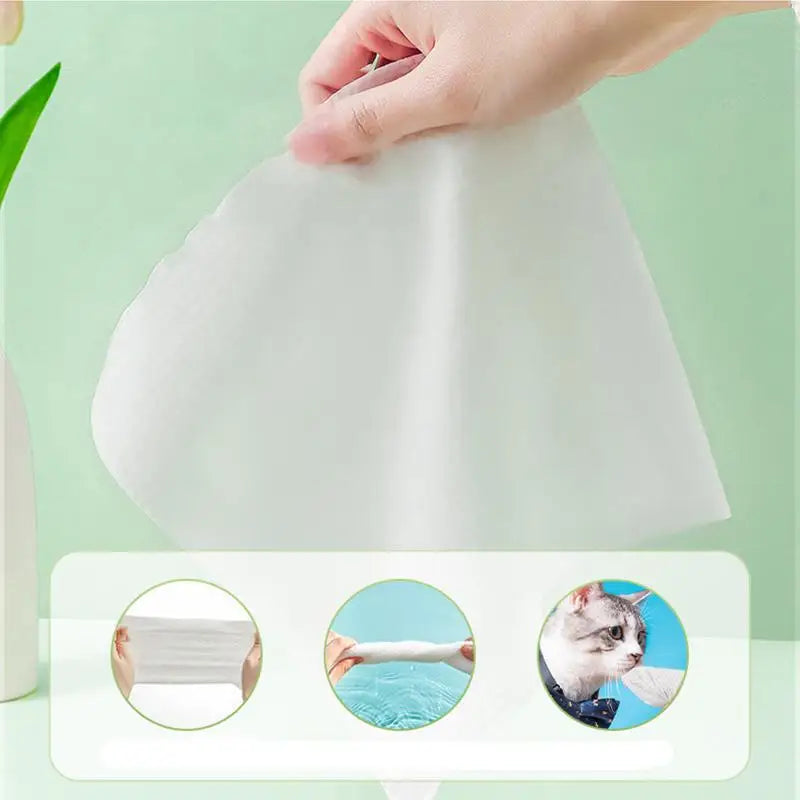 Pet Wipes 80ct - Moisturizing Cleaning Pads