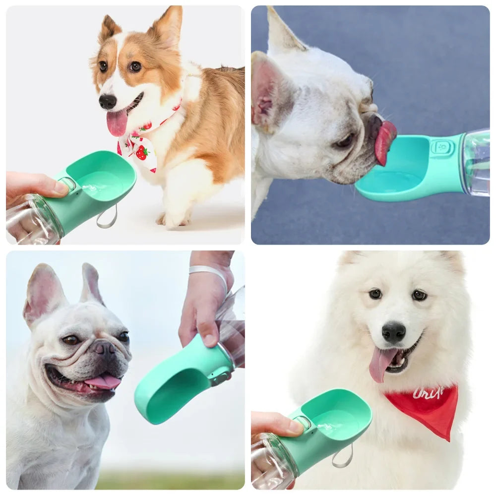 Portable Dog Water Bottle - Spill-Free Dispenser