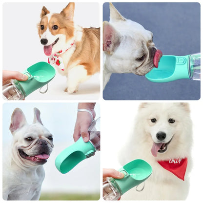 Portable Dog Water Bottle - Spill-Free Dispenser