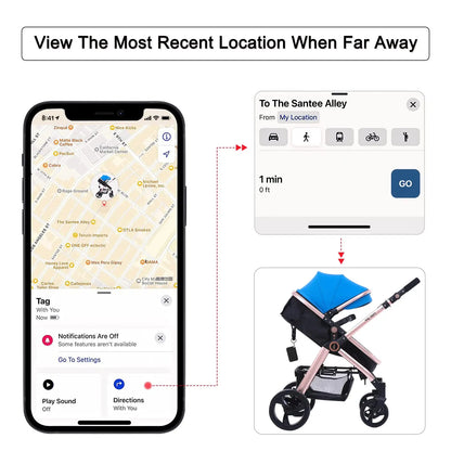 GPS Pet Bluetooth Tracker - Real-Time Locator