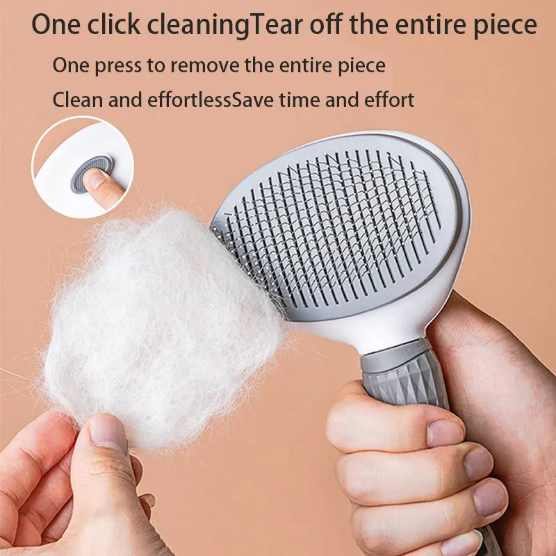 Pet Hair Removal Brush - Grooming Comb