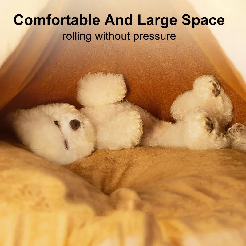 Warm Pet Tent House - Winter Bed