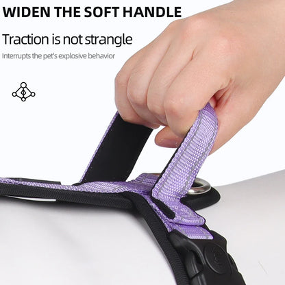 Reflective Anti-Escape Dog Harness with Handle