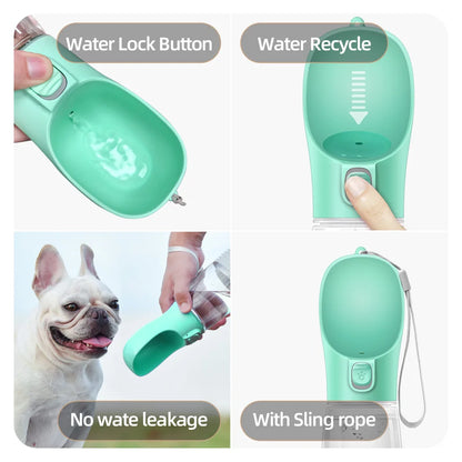 Portable Dog Water Bottle - Spill-Free Dispenser
