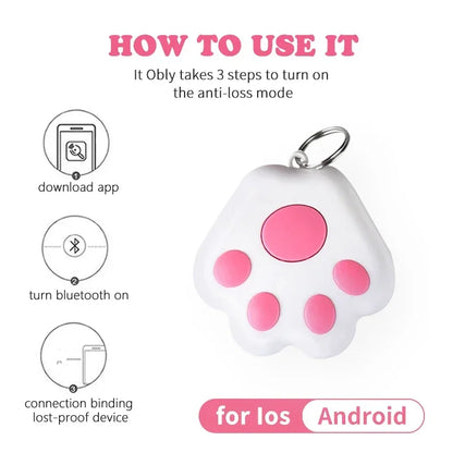 Mini GPS Bluetooth Anti-Lost Tracker for Pets