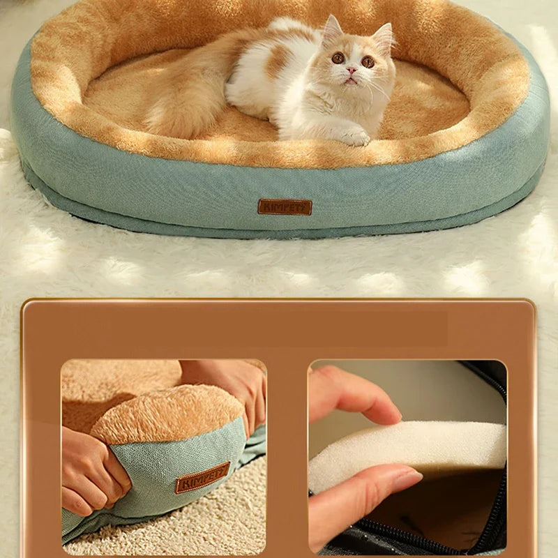 Non-Slip Winter Pet Bed - Warm Kennel