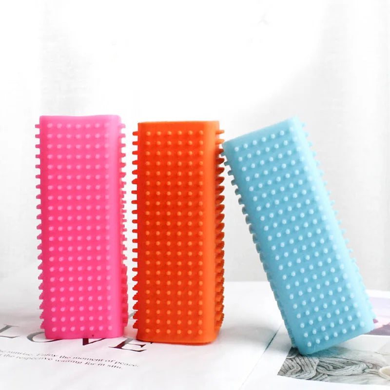 Silicone Pet Bath Massage Brush - Grooming Tool