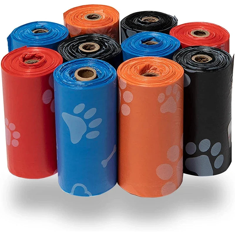 120 Rolls Dog Poop Bags - Outdoor Cleanup Bags