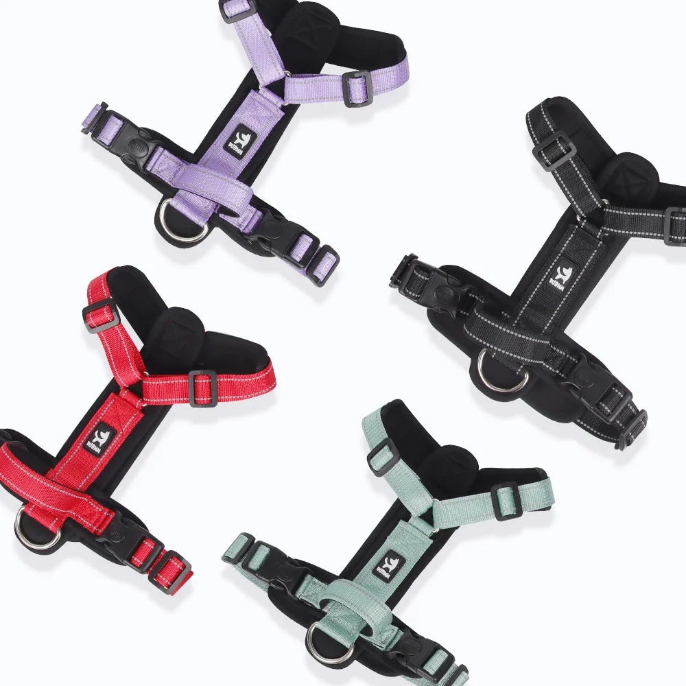 Reflective Anti-Escape Dog Harness with Handle