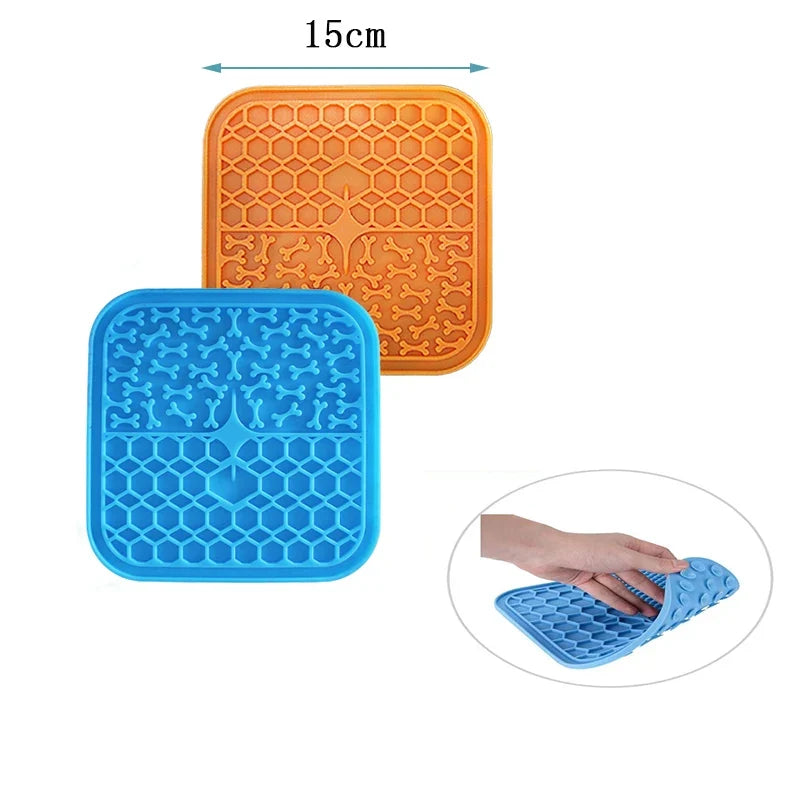 Silicone Licking Pad for Dogs - Bath & Treat Mat