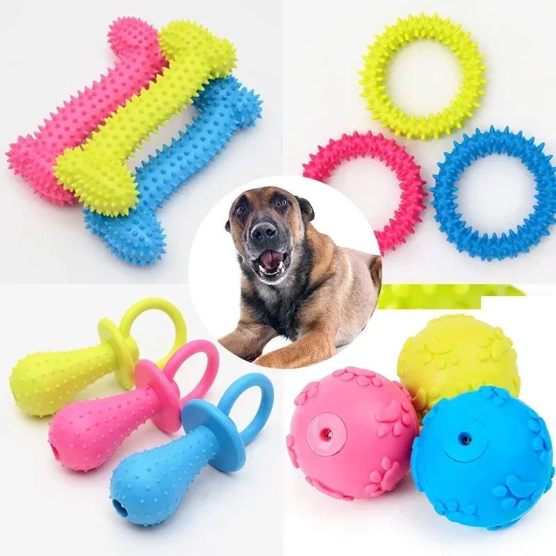 Indestructible Dog Chew Toy - Teeth Cleaning
