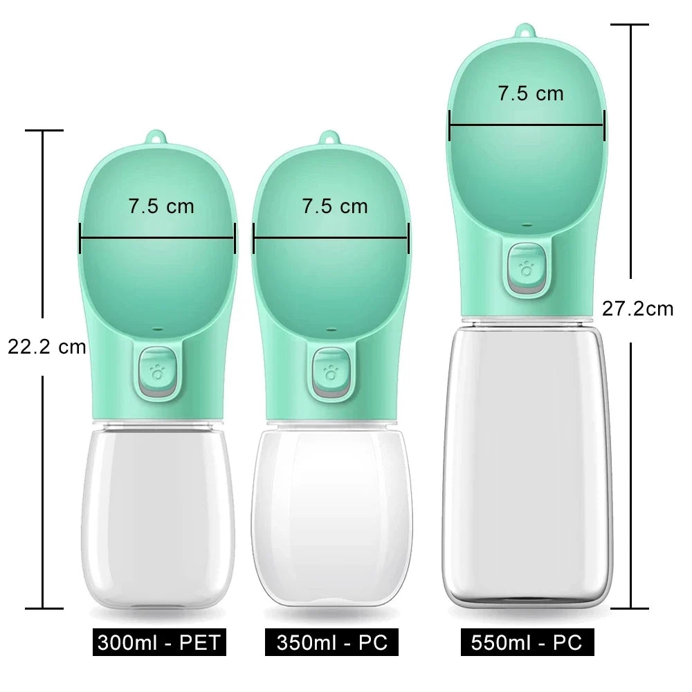 Portable Dog Water Bottle - Spill-Free Dispenser