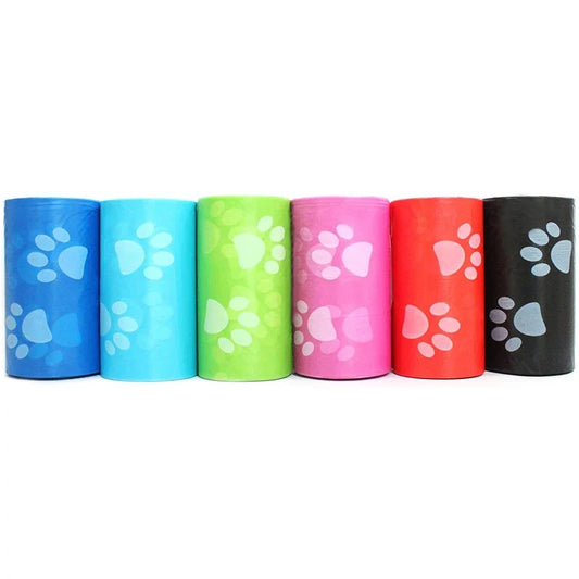 120 Rolls Dog Poop Bags - Outdoor Cleanup Bags