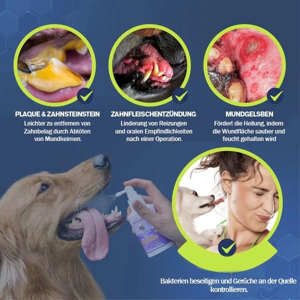Dog & Cat Tooth Cleaning Spray - Dental Care