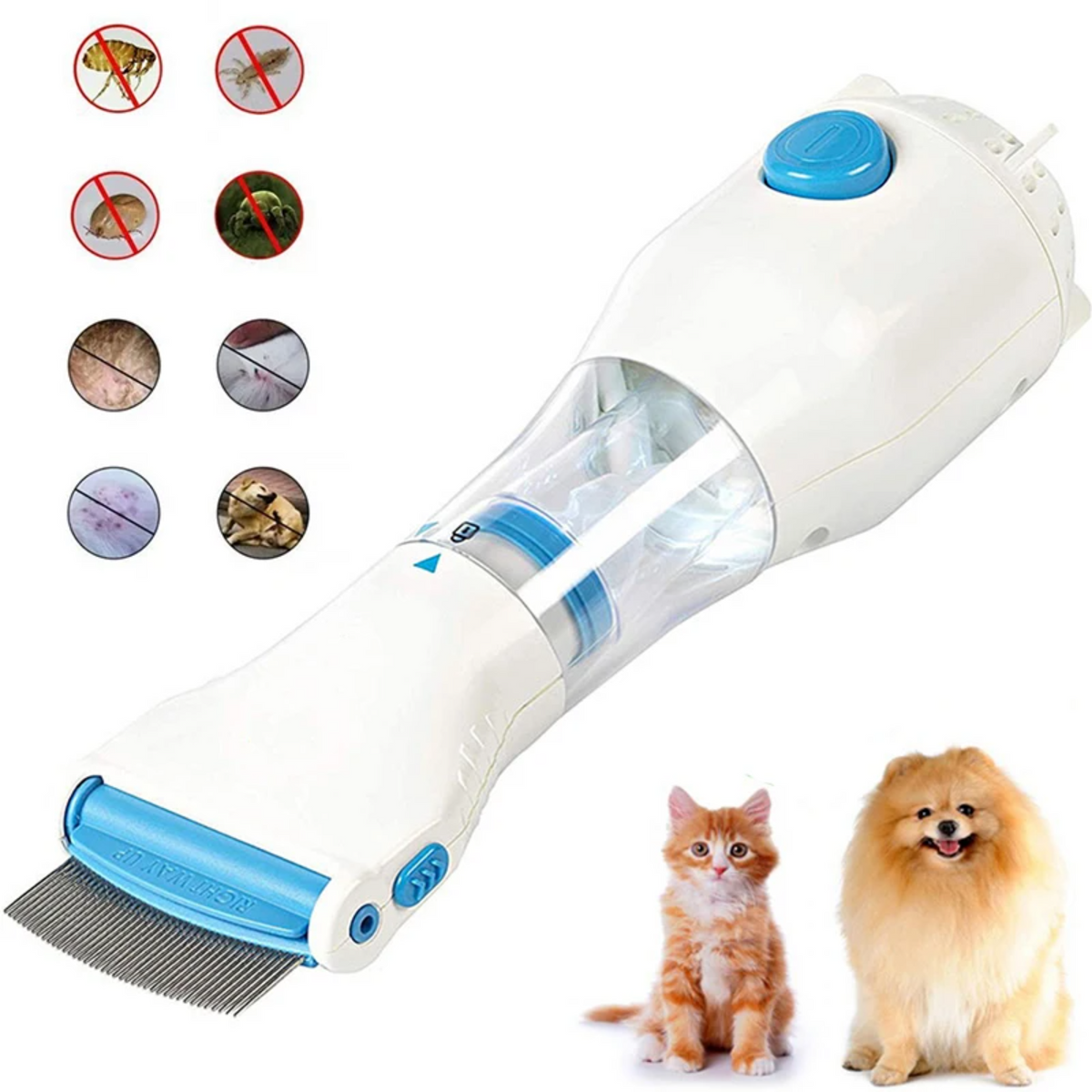Electric Lice & Flea Removal Comb for Pets